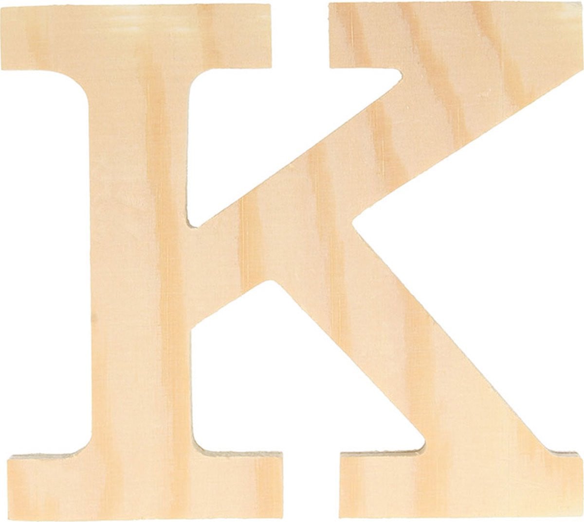 Artemio Houten Letter K, 11.5 cm