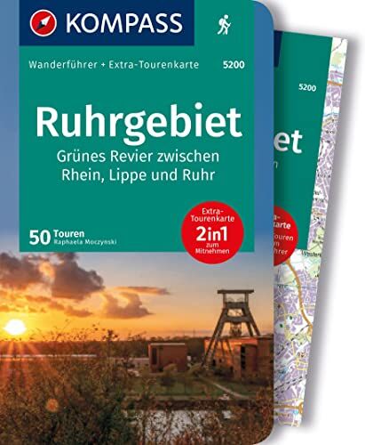 Raphaela Moczynski - KOMPASS Wanderführer Ruhrgebiet, 50 Touren: mit Extra-Tourenkarte, GPX-Daten zum Download - Preis vom 14.10.2026 23:07:16 h