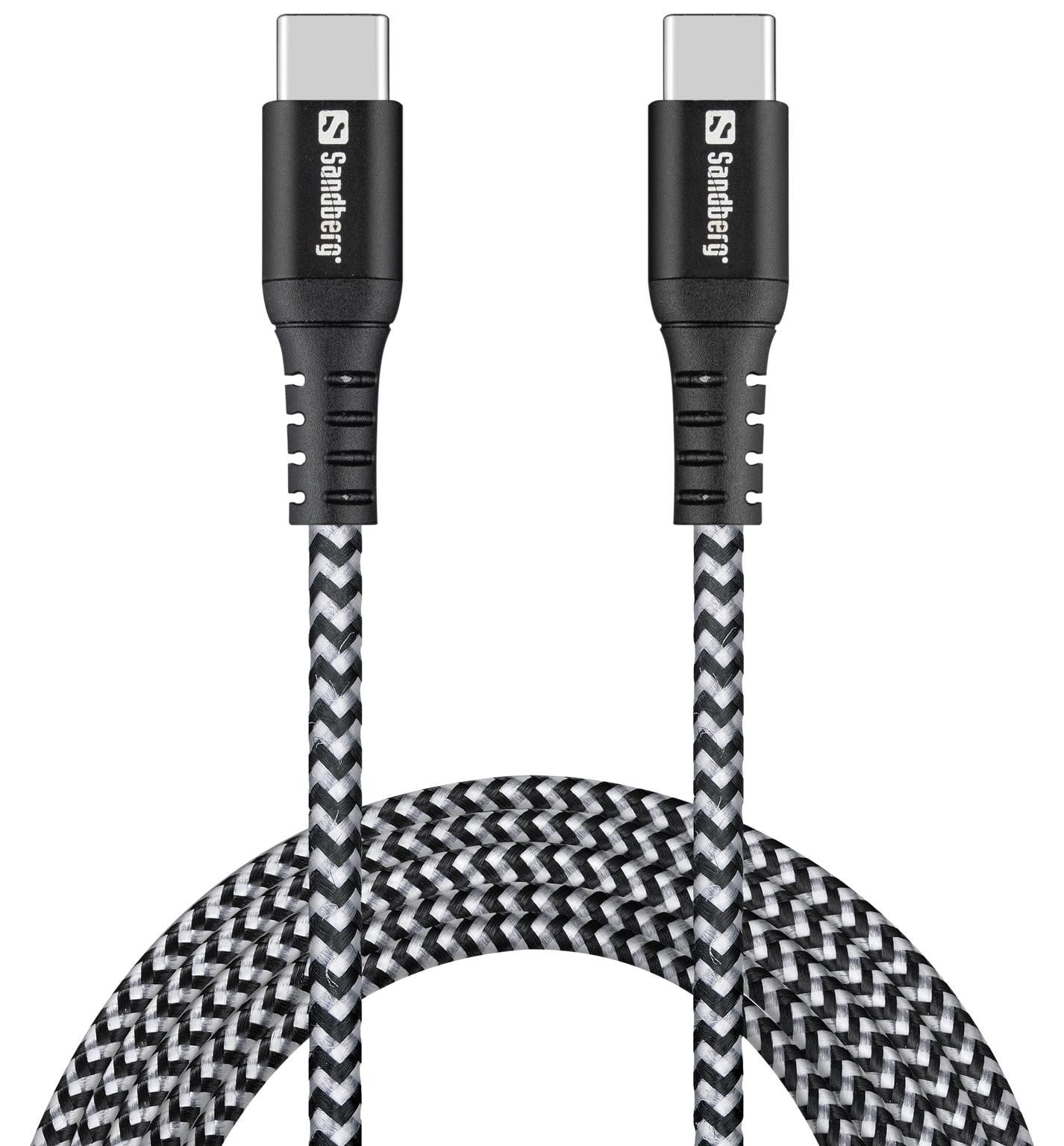 Sandberg Survivor USB-C kabel, 100W, 2 meter