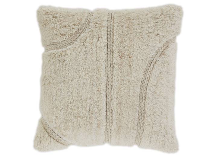 Modern Teppich Kissen Teppich 49x51 Handgewebt Orientteppich Quadratisch Wolle