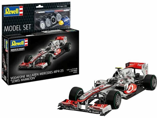 Maquette Mc Laren Mercedes MP4-25 "Lewis Hamilton" Level 3 échelle 1:24 - Revell