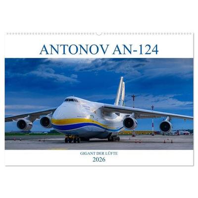 ANTONOV 124 (Wandkalender 2026 DIN A2 quer), CALVENDO Monatskalender