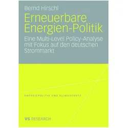 Erneuerbare Energien-Politik, Fachbücher von Bernd Hirschl
