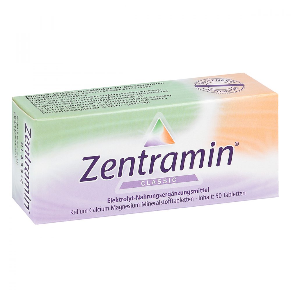 Recordati Pharma GmbH Zentramin classic Tabletten 01852478
