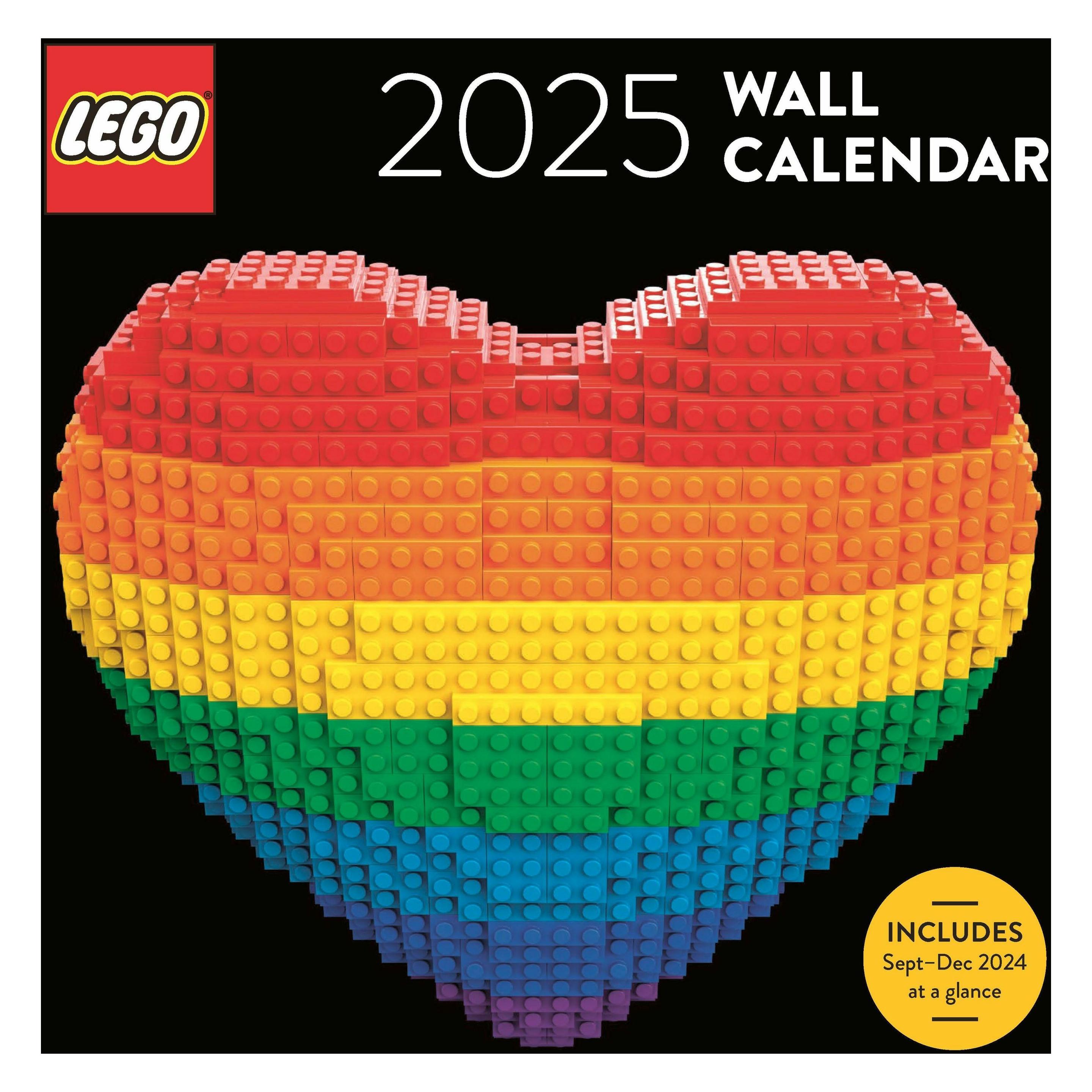 Abrams & Chronicle LEGO 2025 Wall Calendar (30.5 x 30.5 cm) (4013062-228792)