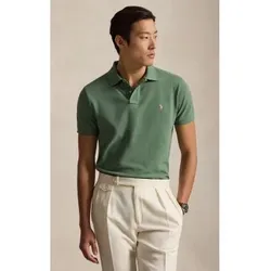 Polo Ralph Lauren für Herren. 710680784439 Das ikonische grüne Piqué-Poloshirt (M), Lässig, Baumwolle, Kurzarm