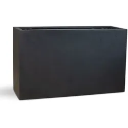 Polystone Raumteiler für Bepflanzungen 100 x 35 x 60 cm anthrazit