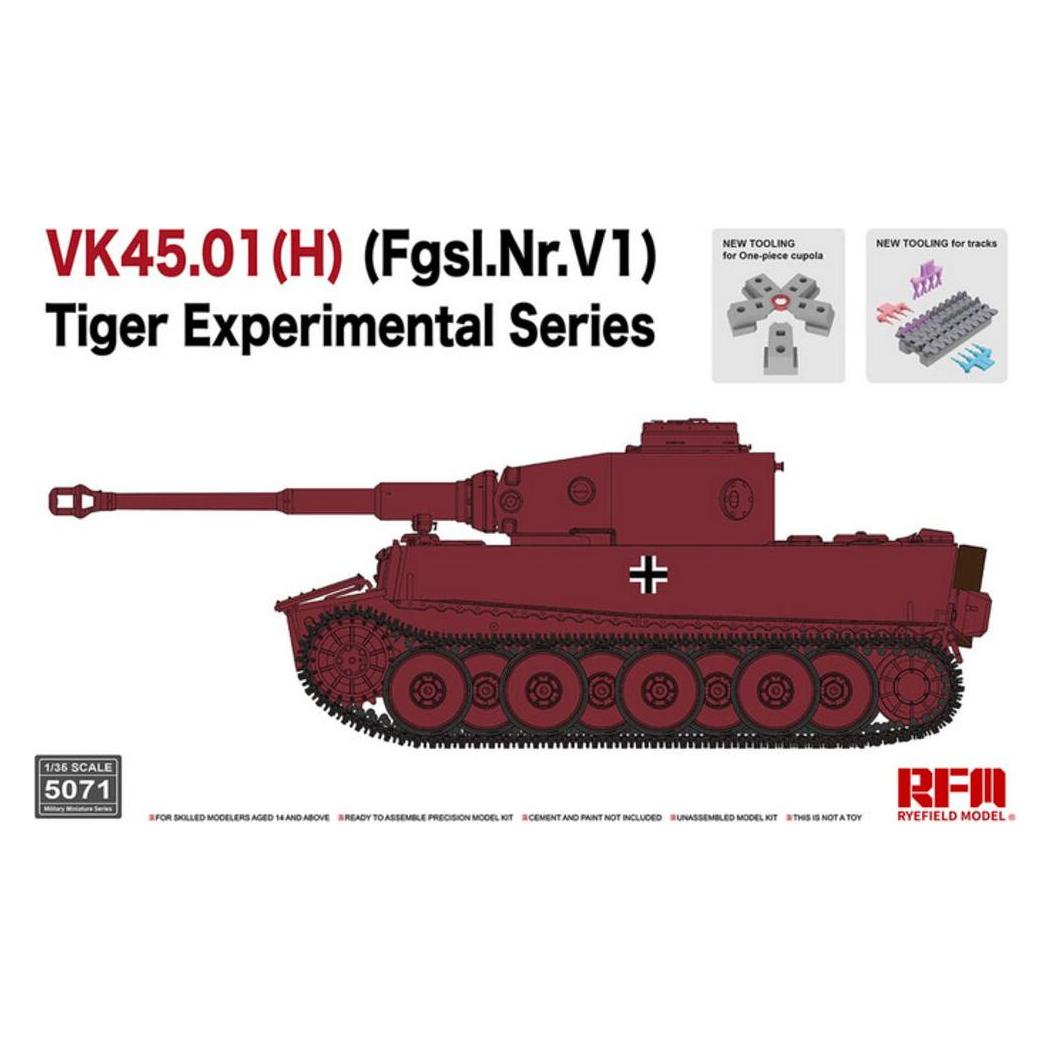 Rye Field Model VK45.01(H) (Fgsl.Nr.V1) Tiger Experimental Series (5071)