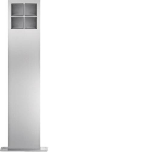 Hager REM405X Standsäule Silber