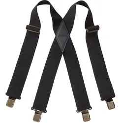 Stretch-Hosenträger "9323 PPPA" schwarz - schwarz