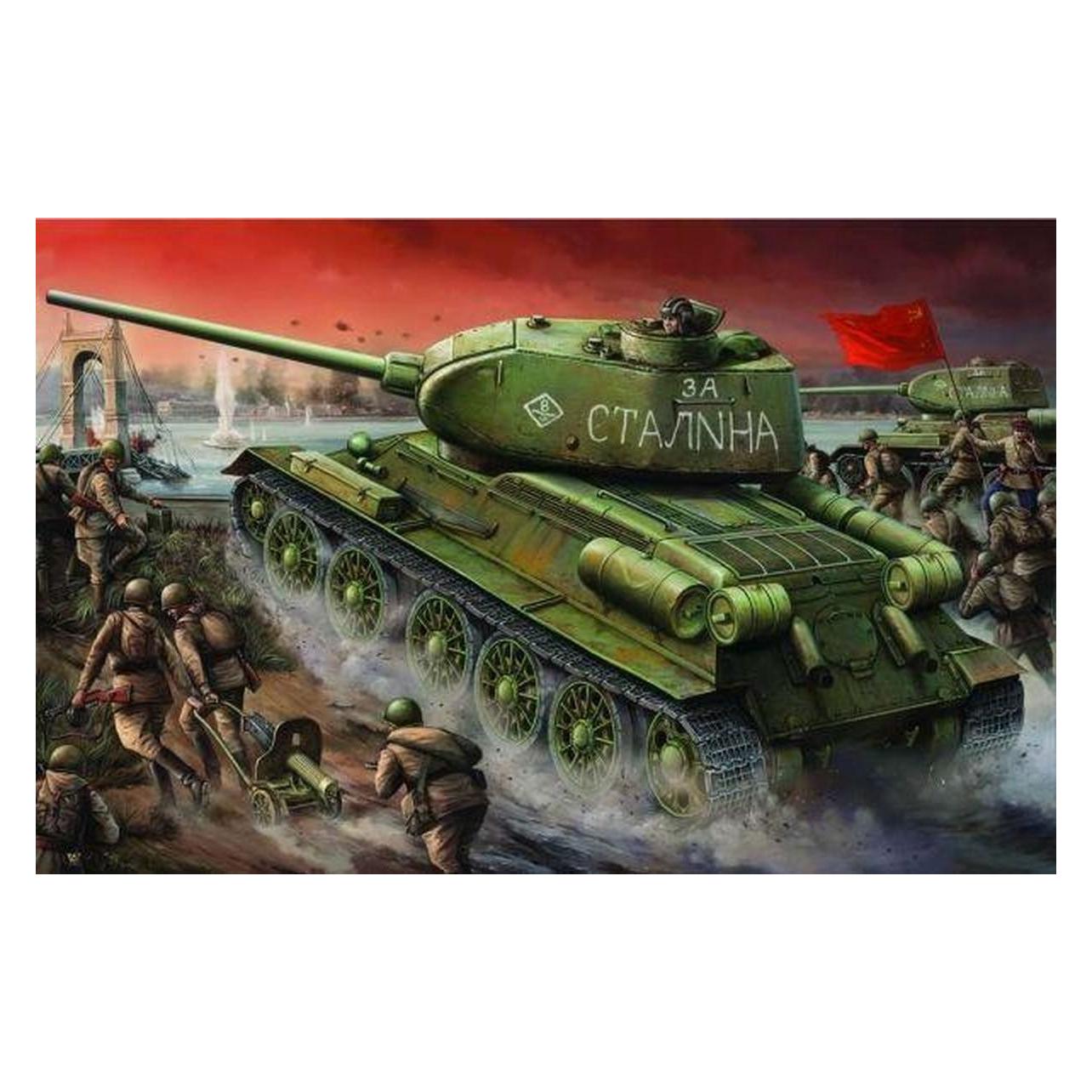Trumpeter T-34/85 1944 Baunummer 174 (00904)