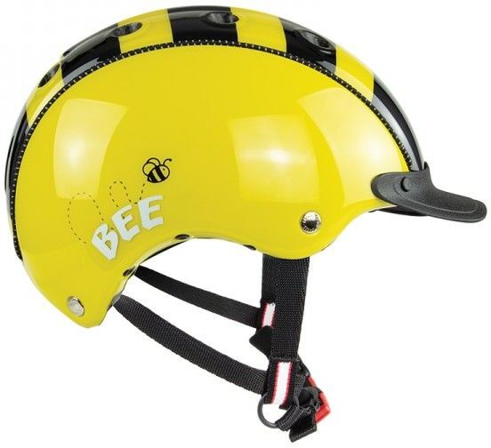 Casco Mini2 Buzzing Sunburst Cykelhjelm I Gul Til Børn - Xs (46-52 Cm) / Gul