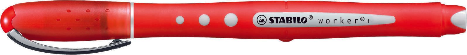 STABILO Worker colorful Tintenroller 0.5 mm Rot 2019/40