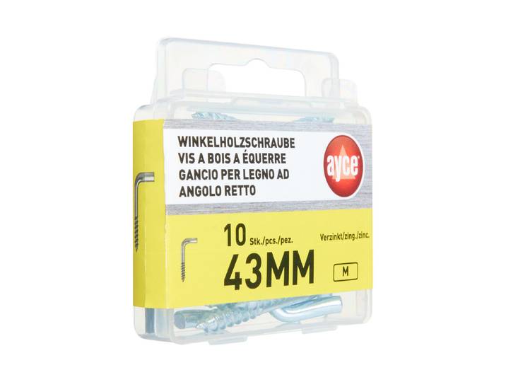 Ayce Winkel-Holzschraube 4.3 × 43 mm