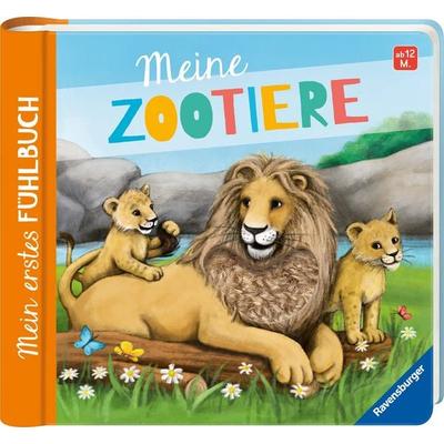Mein erstes Fühlbuch: Meine Zootiere, Gebundene Ausgabe von Sandra Grimm, Ravensburger Verlag GmbH