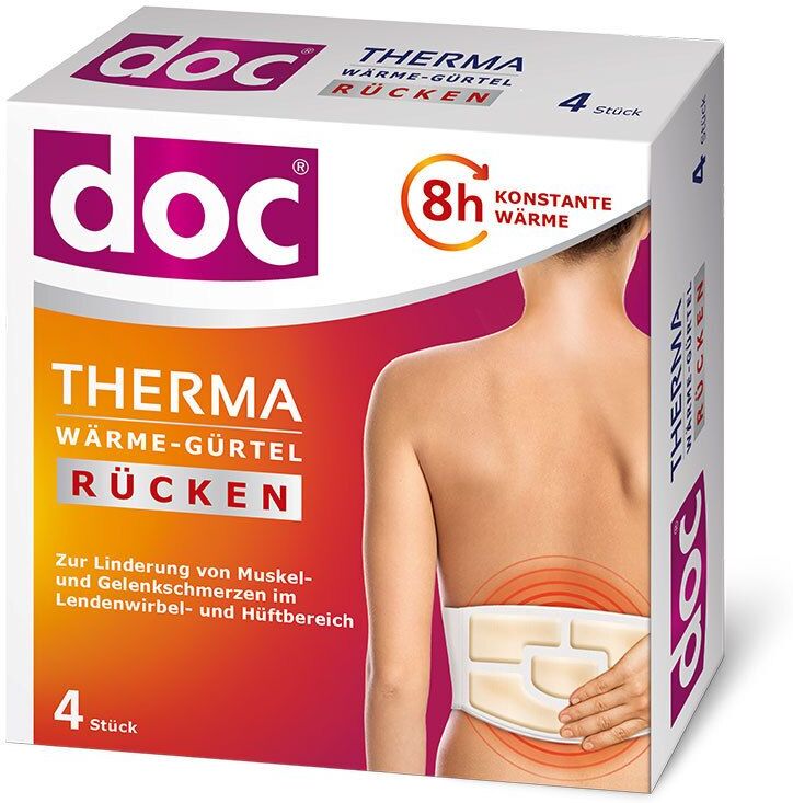 DOC Therma Wärme-Gürtel Rücken 4 St Gürtel