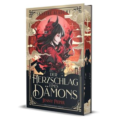 Skyfire Academy - Der Herzschlag eines Dämons, Gebundene Ausgabe von Jenny Pieper, Drachenmond Verlag GmbH