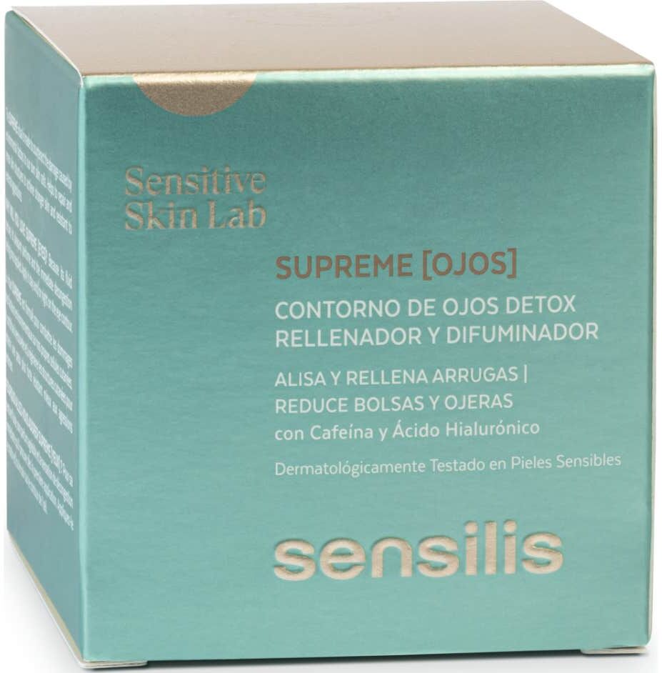 Sensilis Supreme [Eyes] Contorno de Ojos Detox Rellenador y Difuminador 15 ml