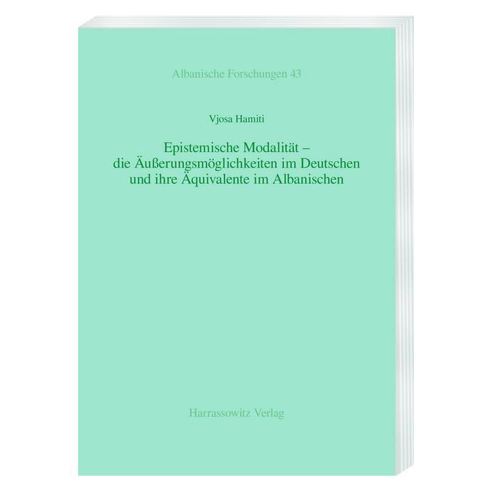Harrassowitz Hamiti:Epistemische Modalität - die ÃuÃ (Deutsch, Vjosa Hamiti) (56119587)