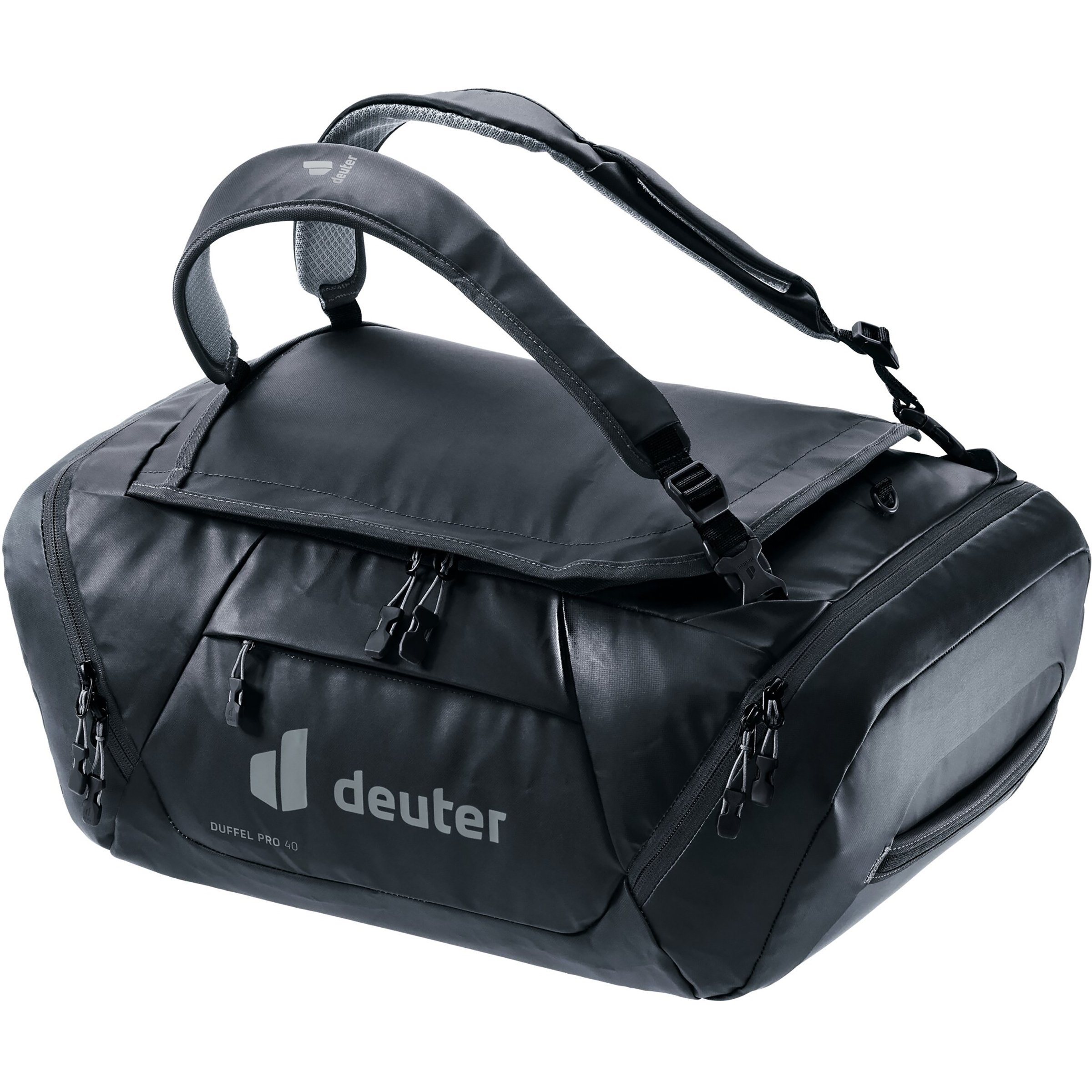 Deuter Duffel Pro 40 Reisetasche Reisetasche schwarz Größe 40L Reise