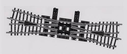 Märklin H0 K-Gleis (ohne Bettung) 2275 Kreuzungsweiche, doppelt 225mm 1St.