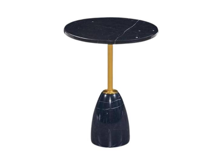 Xlmoebel Beistelltisch Schwarzer eleganter Tisch mit modernem Design und Funktionalität (1-St., Beistelltisch), Hergestellt in Europa