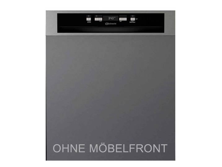BAUKNECHT teilintegrierbarer Geschirrspüler BKSV2 PAN, 14 Maßgedecke, ActiveDry, Besteckschublade, Option MultiZone