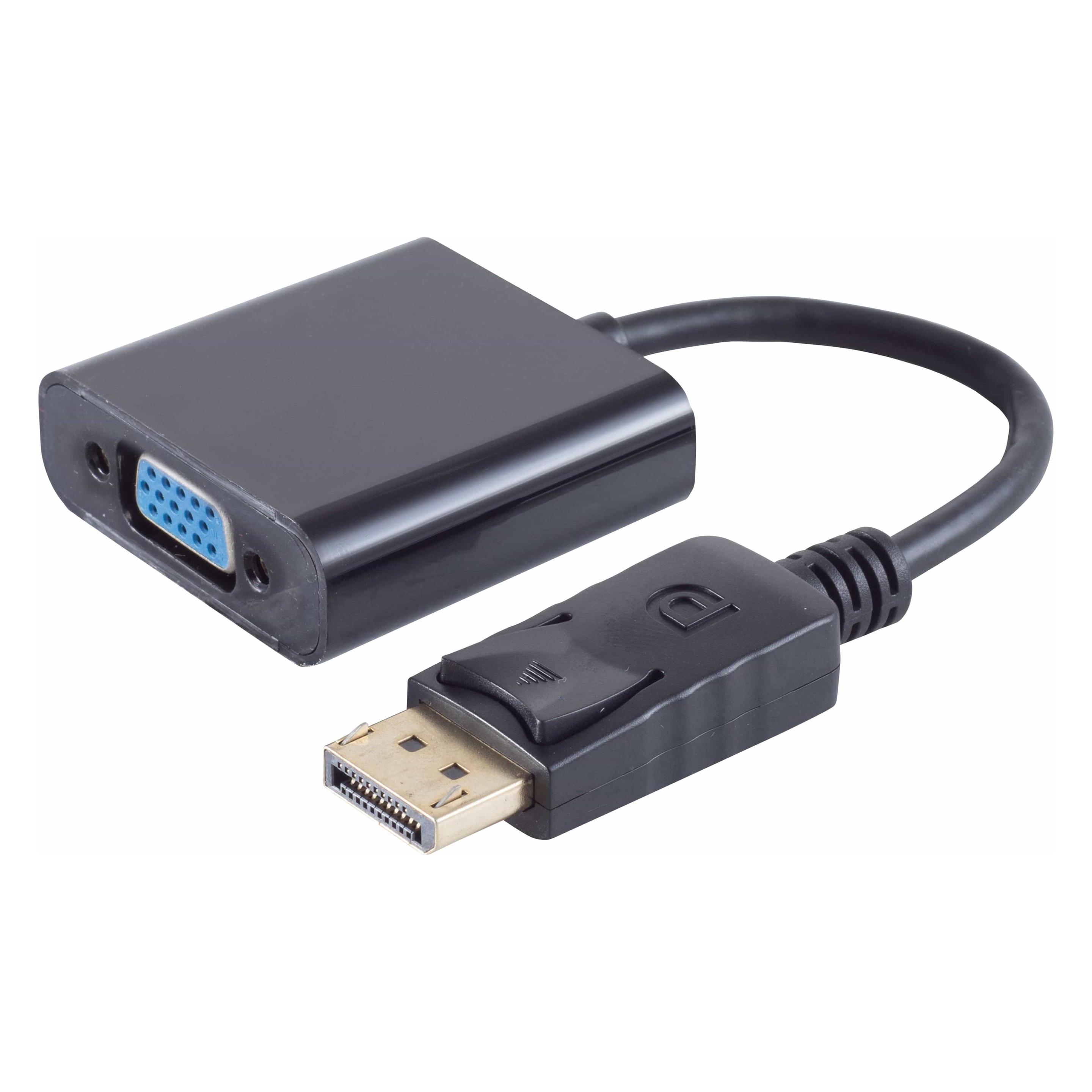 S-Conn Displayportadapter (DisplayPort, VGA) (14-05012)