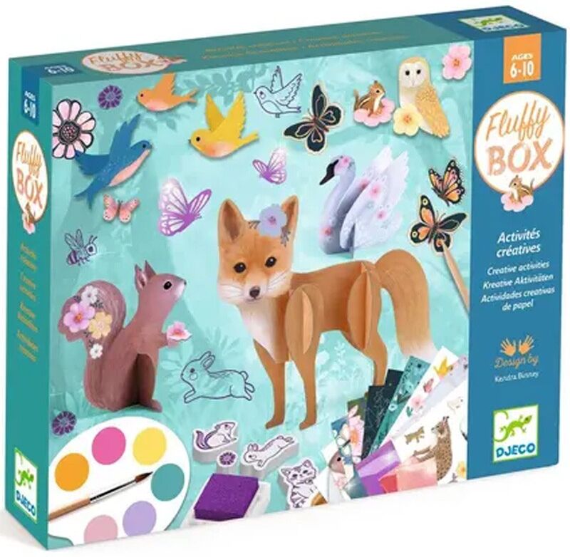 Coffret 6 Activités créatives Fluffy box - Djeco