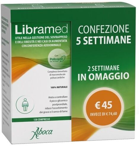 Aboca Libramed Fitomagra TRATTAMENTO 5 SETTIMANE 138+84 COMPRESSE