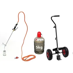 Rothenberger Industrial RoMaxi Economy 5kg Gasflasche Flaschentransportwagen Kom...