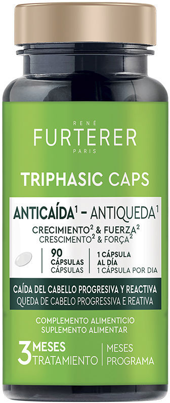 Rene Furterer Triphasic Caps complément alimentaire anti-chute gélules 90 unités