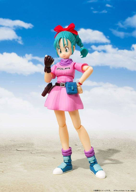 Bandai Tamashii Nations Dragonball Bulma S.H. Figuarts actiefiguur, 14 cm, BTN57672-9