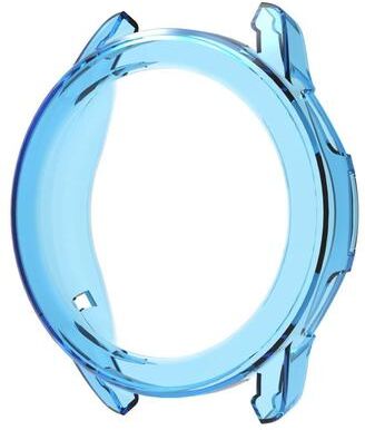 Everyday Crate Xiaomi Watch S3 TPU Watch Protective Cover Half Coverage Hollow Scratch Resistant Case transparent Blue