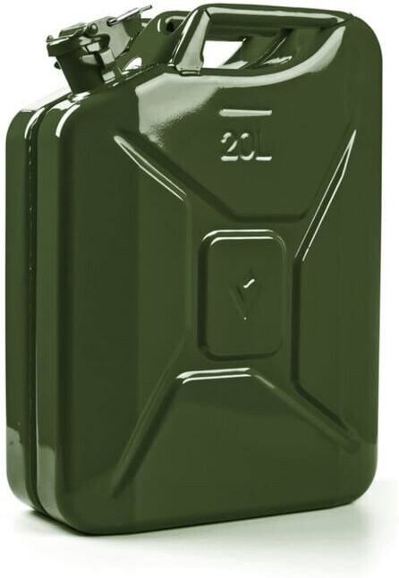 VALPRO Bidon à carburant en tôle d'acier contenance nominale 20l vert olive RAL 6003 Valpro (KN0105)
