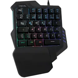 LogiLink ID0181 Tastatur Gaming USB Englisch Schwarz