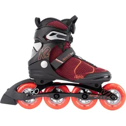 K2 ALEXIS 90 BOA Inline Skate 2026 burgundy/orange - 42