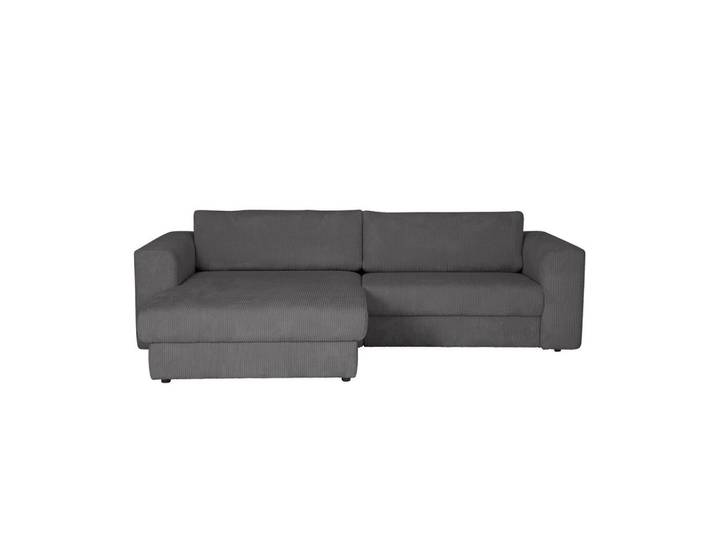 Joop! Ecksofa Joop, Anthrazit, Kunststoff, 2-Sitzer, Ottomane links, L-Form, 269x192 cm, Goldenes M, Typenauswahl, Stoffauswahl, Wohnzimmer, Sofas & Couches, Wohnlandschaften, Ecksofas