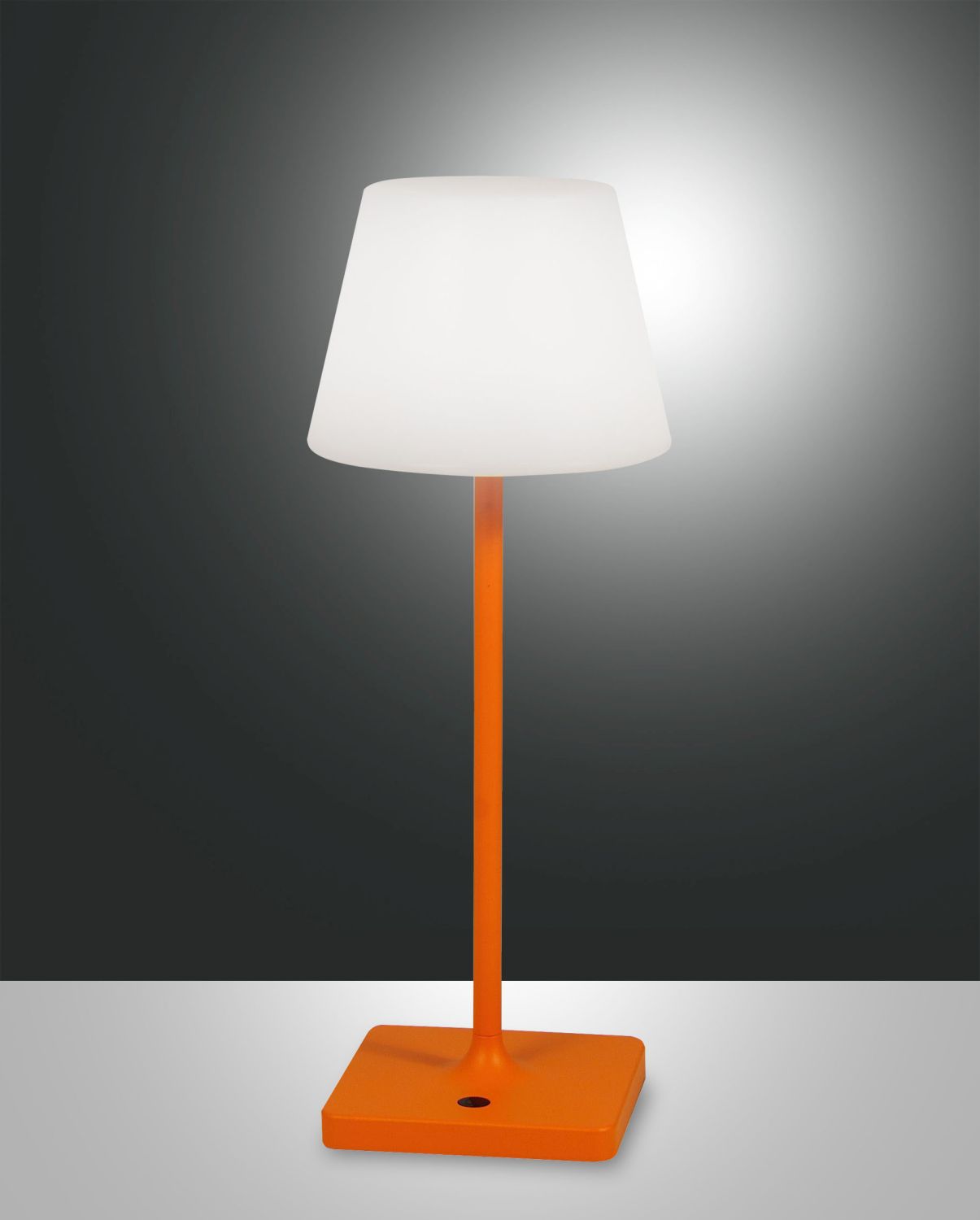 Fabas Luce LED-Akku-Tischleuchte ADAM orange 3701-30-170 8019282540250