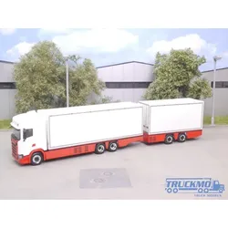 Elbe-Modell Bausatz Aufbauten für NL Blumentransporter HZ EM126