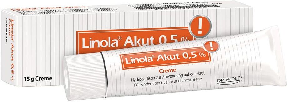 Linola Akut 0,5% Hydrocortison Creme 15g