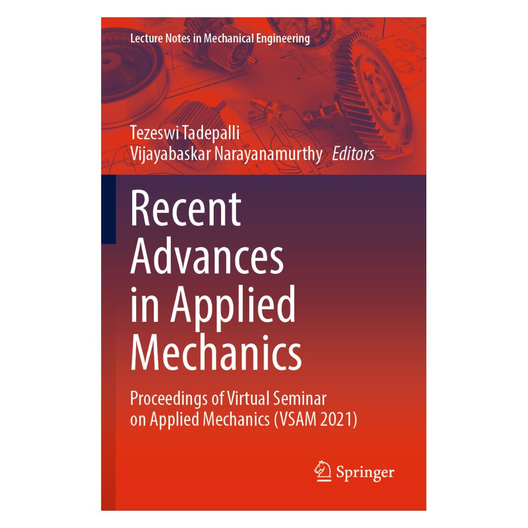 Springer Recent Advances in Applied Mechanics (Englisch, Softcover, Tezeswi Tadepalli, Vijayabaskar Narayanamurthy) (56945256)