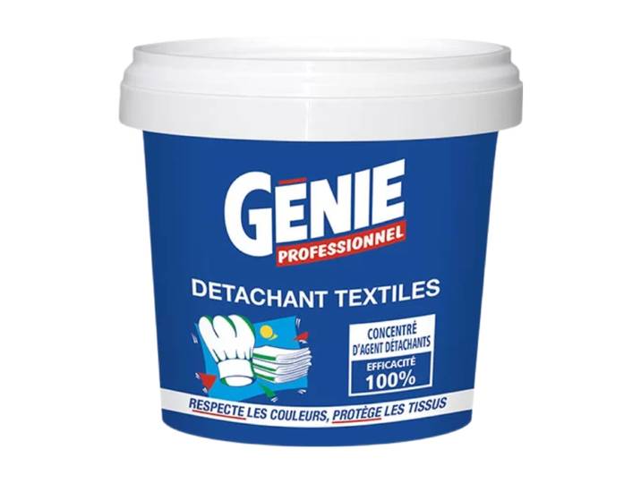GENIE Détachant textile en poudre professionnel à l'oxygène actif activateur à froid 1 kg