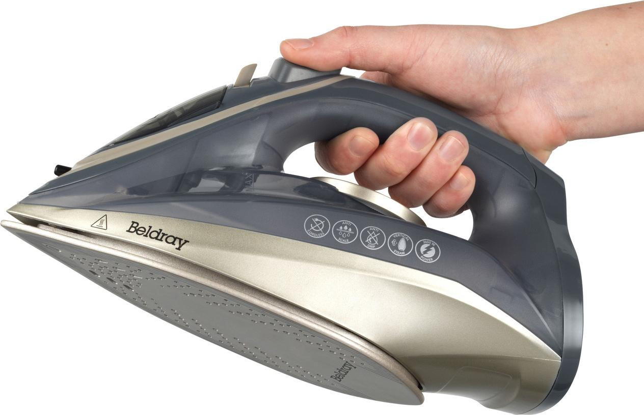 Beldray Draadloos Stoomstrijkijzer met 2600 W en 140 g/min stoomafgifte