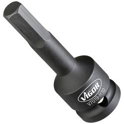 Vigor V7019-H10 V7019-H10 Innen-Sechskant Schlagschrauber-Steckschlüsseleinsatz 10 mm 10 mm 1/2 (12.5 mm)