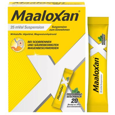 Maaloxan 25 mVal Suspension 20x10 ml