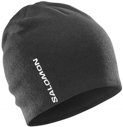Salomon Graphic Beanie, Deep Black
