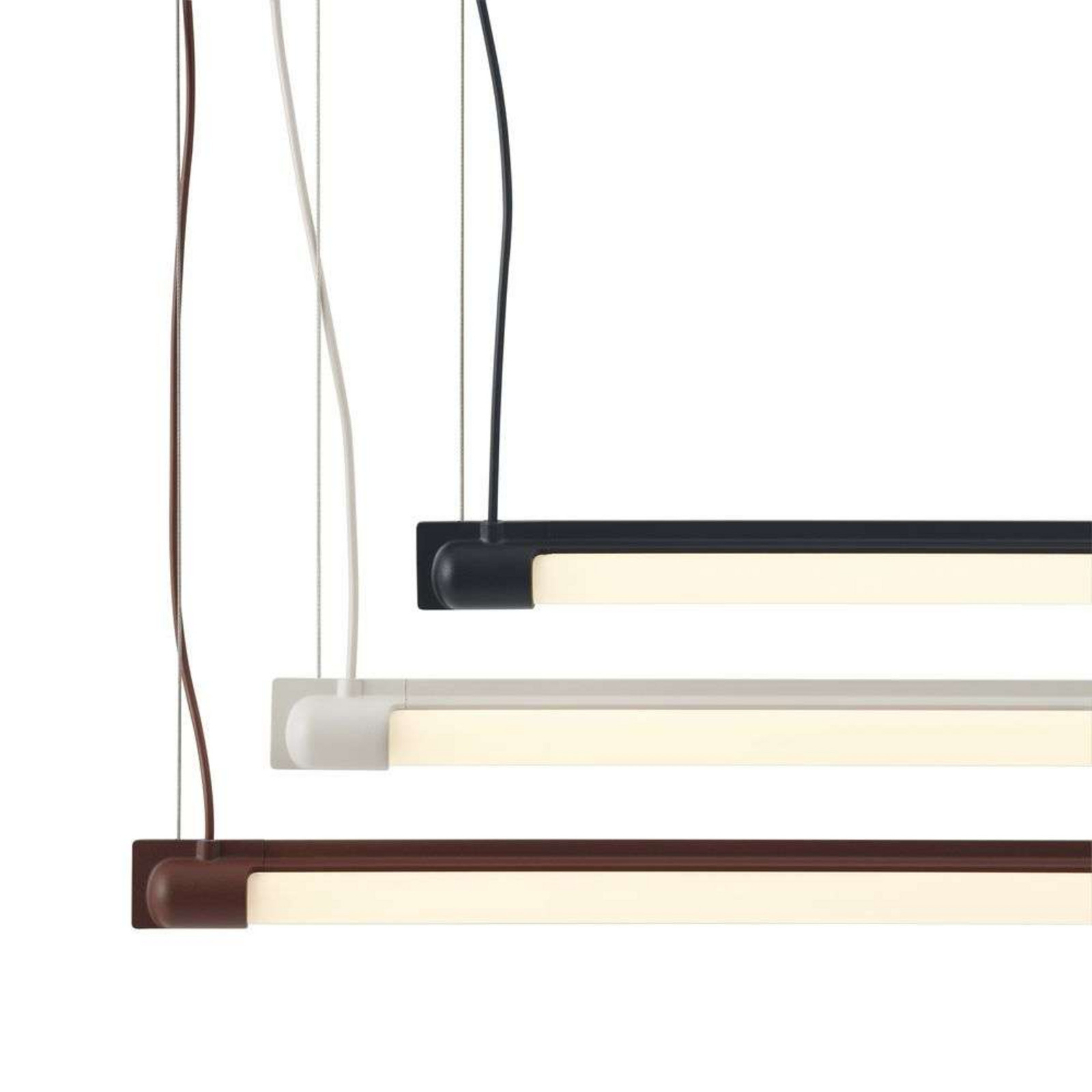 Muuto Fine Hanglamp L90 Black - Aluminium LED Eetkamer Hanglamp