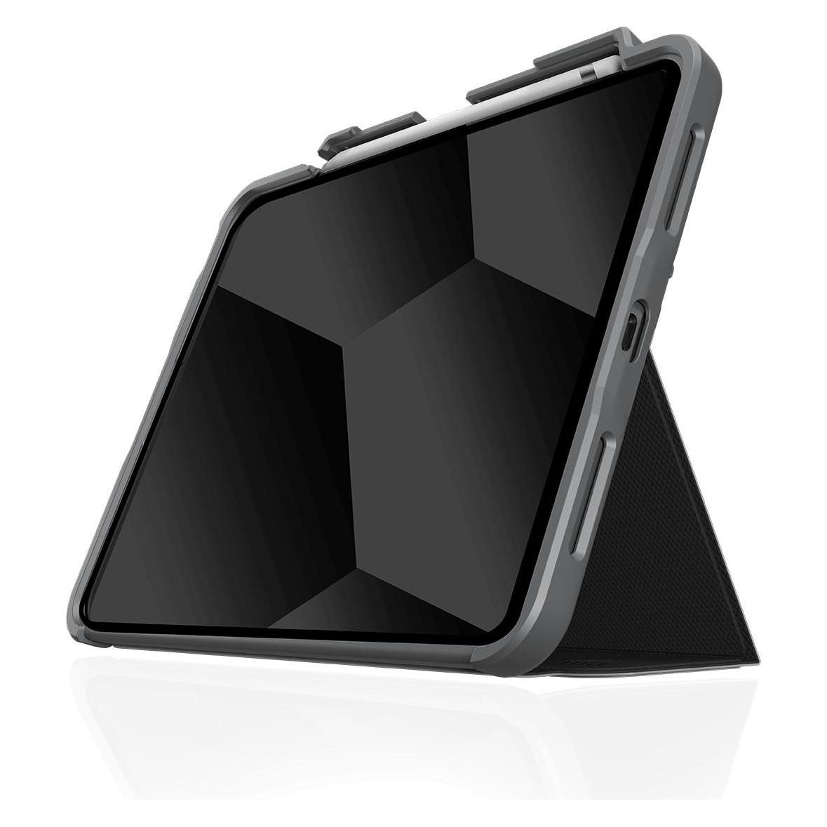 STM FOLIO DUX IPAD 10.9 10TH GEN -BLACK (Apple iPad 2022 (10. Gen)) (STM-222-388KX-01)