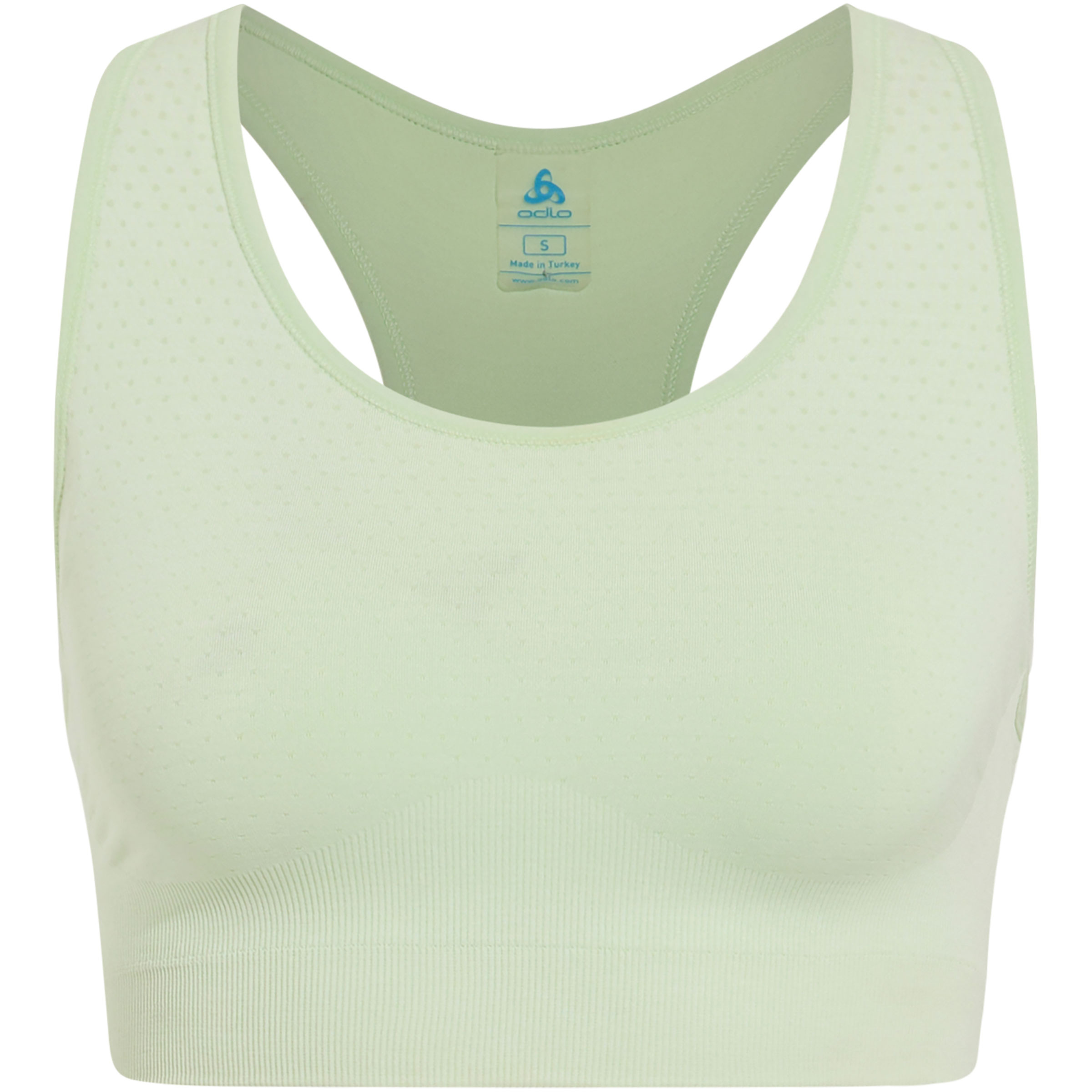 Odlo Seamless Medium Padded Sport BH Damen Sport-BHs gruen Größe XS Elastisch